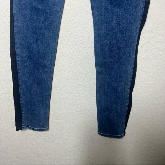 Rag & Bone Mazie Skinny Jeans With Side Stripe In Igloo/blue - Picture 4 of 11